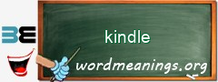 WordMeaning blackboard for kindle